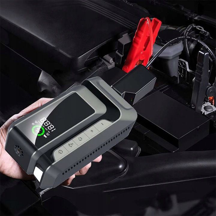 Εκκινητής μπαταρίας οχημάτων Jump Starter & αεροσυμπιεστής - W11905-08 - 170819