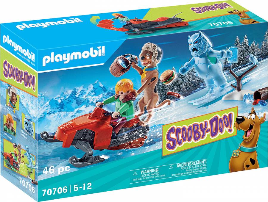 Playmobil Scooby-Doo 70706 Περιπέτεια με τον Snow Ghost για 5-12 ετών