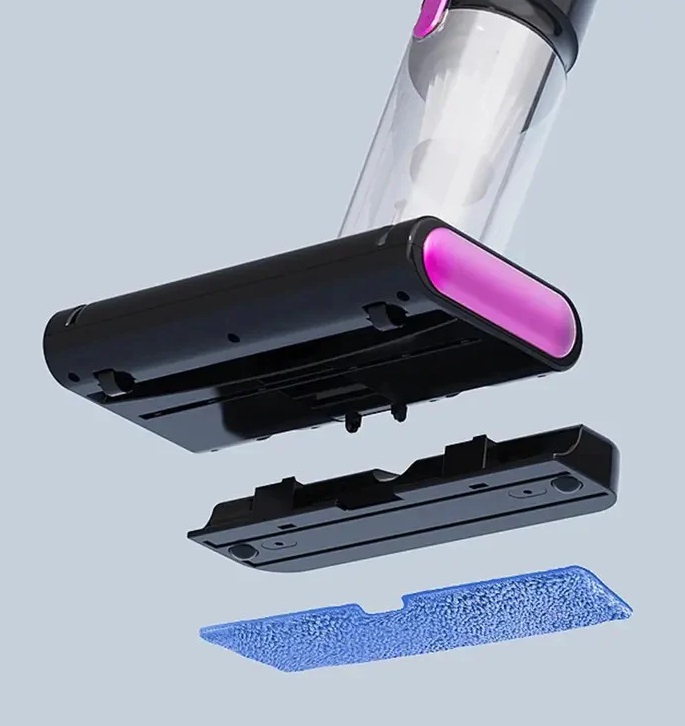 Ηλεκτρική σκούπα Stick 2 σε 1 - FH288 - 500W - 364523 - Pink/Black