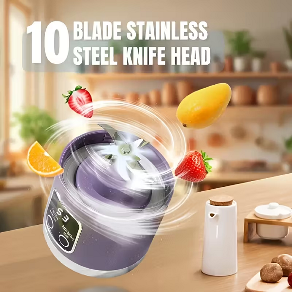 Φορητό μπλέντερ χειρός - HS-860 - 7.4V - 814284 - White