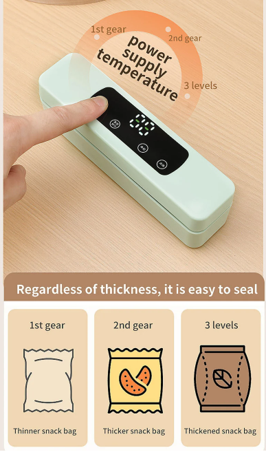 Συσκευή αεροστεγούς σφράγισης τροφίμων - DTY-188 - 814307 - White