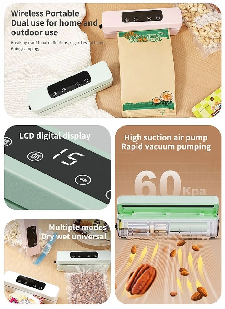 Συσκευή αεροστεγούς σφράγισης τροφίμων - DTY-188 - 814307 - White