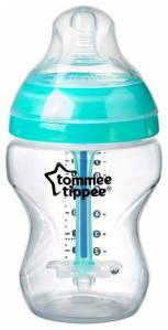 Tommee Tippee Σετ Πλαστικά Μπιμπερό Advanced Comfort Vented Bottle Starter Kit Κατά των Κολικών με Θηλή Σιλικόνης 260ml για 0+ μηνών 8τμχ Turquoise