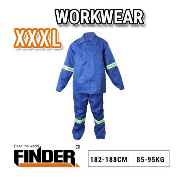 Φόρμα εργασίας με ανακλαστικά - No.3XL - 85-95kg - Finder - 198573