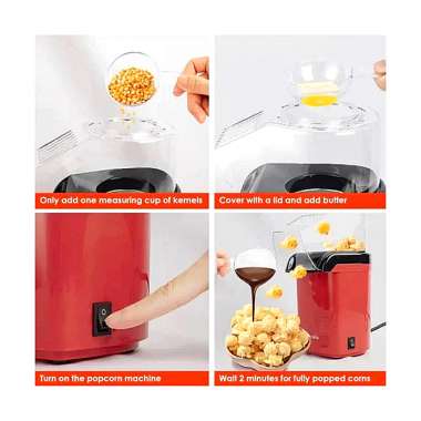 Συσκευή παρασκευής Popcorn - JMK9001 - Jamaky - 001014