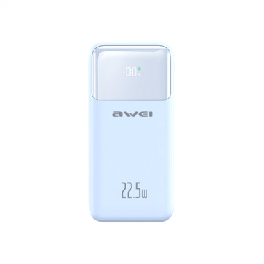 Powerbank - P106K - 10.000mah - 22.5W - AWEI - 005562 - Blue