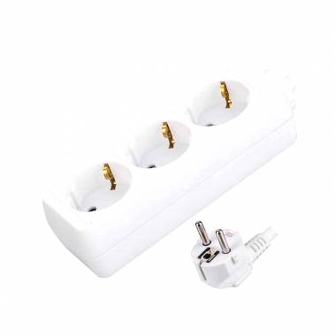 Πολύπριζο 3 θέσεων - Σούκο - ZDB01-03A - 030101