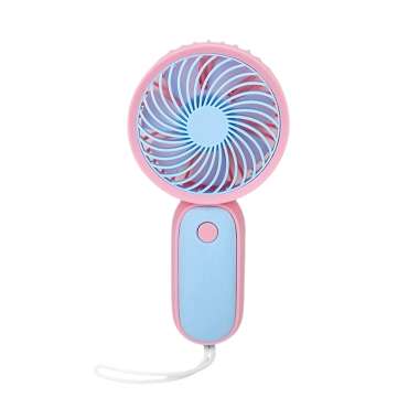 Επαναφορτιζόμενος ανεμιστήρας mini - HQ66-19 - 032186 - Pink/Blue