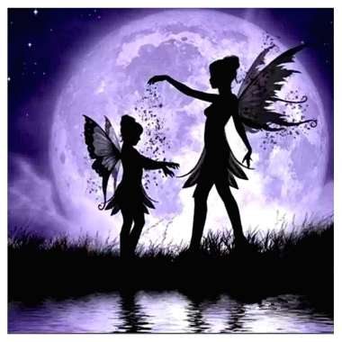 Olympus Diamond Painting "Fairies" - Ψηφιδωτό Μωσαικό "Νεράιδες" 50Χ40
