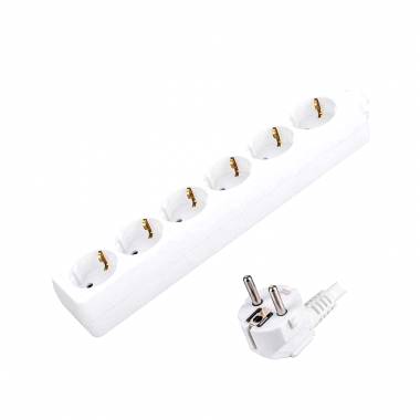 Πολύπριζο 6 θέσεων - Σούκο - ST-GB06 - 3m - 060139