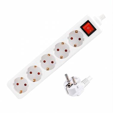 Πολύπριζο 5 θέσεων με διακόπτη - Σούκο - ST-GB05SU - 3m - 051137