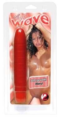 You2Toys Soft Wave Vibrator 18cm Red
