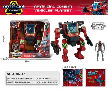 Σετ ρομπότ μεταμόρφωσης - J3107-17AI - 917184