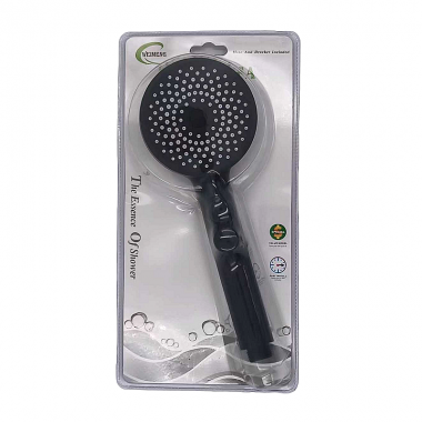 Τηλέφωνο ντους με επιλογές πίεσης - Black - 088003