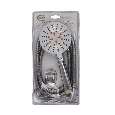 Τηλέφωνο ντους με σπιράλ και επιλογές πίεσης - 1.5m - 880149