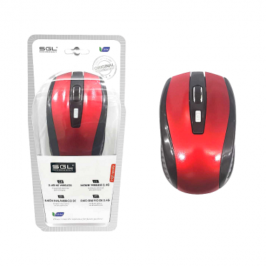 Ασύρματο ποντίκι Η/Υ - K017 - 099125 - Red