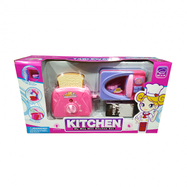Παιδικό σετ συσκευές κουζίνας - Φουρνάκι & φρυγανιέρα - 8006 - 917308
