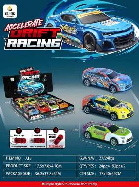 Σετ μεταλλικά αυτοκίνητα με Pull Back - 8pcs - A13 - 917321