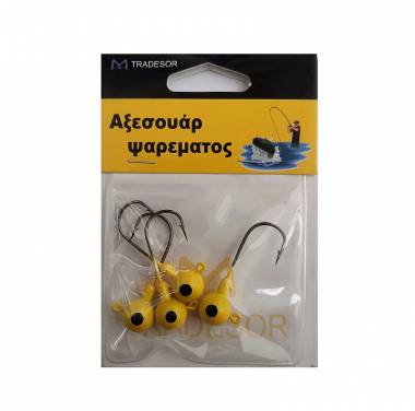 Μολυβοκεφαλές με αγκίστρι - 3.5gr - 5pcs - 830184