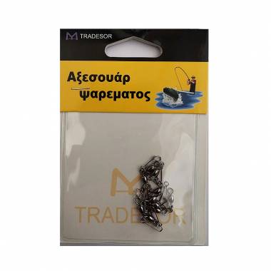 Στριφτάρια με παραμάνα ασφαλείας - No.8 - 10pcs - 30138