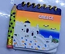 Tουριστικό μαγνητάκι Souvenir – Σετ 12pcs - Resin Magnet - Greece - 678035