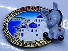 Tουριστικό μαγνητάκι Souvenir – Σετ 12pcs - Resin Magnet - Greece - 678042