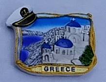 Tουριστικό μαγνητάκι Souvenir – Σετ 12pcs - Resin Magnet - Greece - 678033