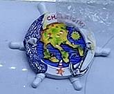 Tουριστικό μαγνητάκι Souvenir – Σετ 12pcs - Resin Magnet - Chalkidiki - 678086