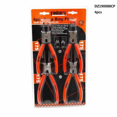 Σετ πένσες ασφαλειών - 4pcs - 175mm/7" - Finder - 190088