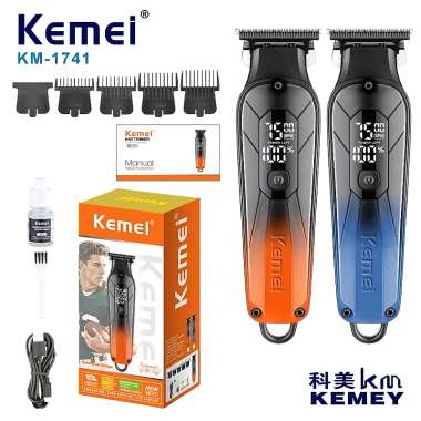 Κουρευτική μηχανή - KM-1741 - Kemei - Blue