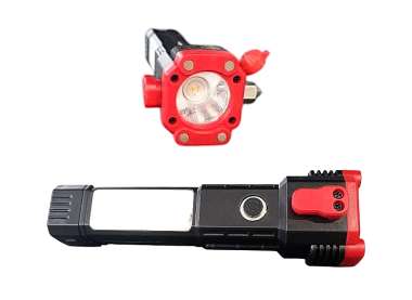 Επαναφορτιζόμενος φακός LED και εργαλείο έκτακτης ανάγκης - 449 - 175121