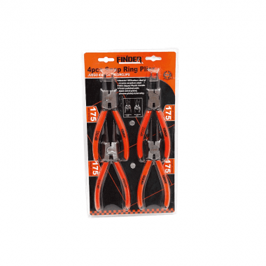Σετ πένσες ασφαλειών - 4pcs - 175mm/7" - Finder - 190088
