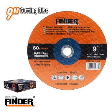 Δίσκος κοπής μετάλλου - 9" - 230*1.9*22.23mm - Finder - 195666