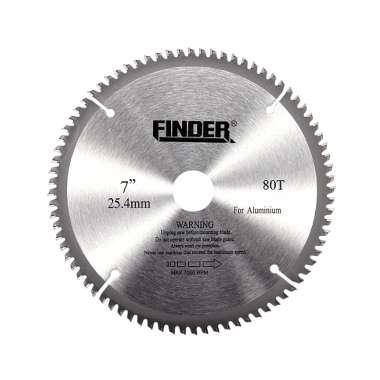 Δίσκος κοπής αλουμινίου - TCT - 7" - Φ80 - 80T - Finder - 196003