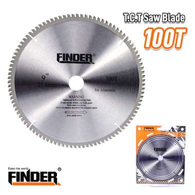 Δίσκος κοπής αλουμινίου - TCT - 9" - Φ235 - 100T - Finder - 196025