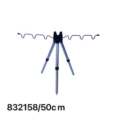 Βάση στήριξης καλαμιών 6 θέσεων - Μεταλλική - 50cm - 832158