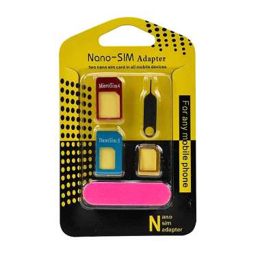 Αντάπτορες κάρτας SIM - All in one - 100076