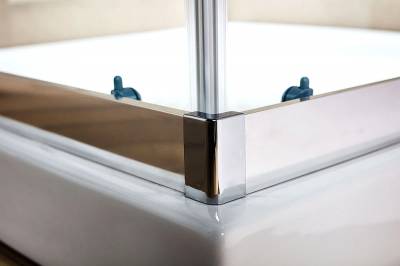Καμπίνα NEW TEMA Τετράγωνη ΣεριγραφίαShower Cabin NEW TEMA Square Line - NT 100100 S 100Χ100cm