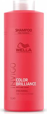 Wella Invigo Color Brilliance Fine / Normal Hair Σαμπουάν για Διατήρηση Χρώματος για Βαμμένα Μαλλιά 1000ml