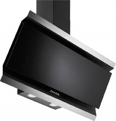 Pyramis Eleganto Απορροφητήρας Καμινάδα 90cm Μαύρος 065033001