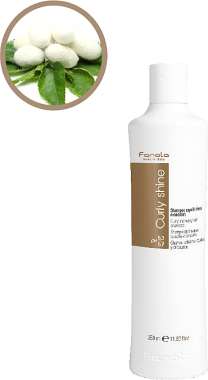 Fanola Curly Shine Σαμπουάν Αναδόμησης/Θρέψης & Ενυδάτωσης για Σγουρά Μαλλιά 350ml
