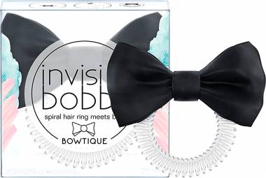 Invisibobble Bowtique Σπιράλ Λαστιχάκι Μαύρο