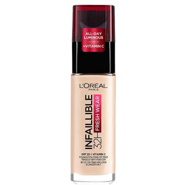 L'Oreal Paris Infaillible 24H Fresh Wear Liquid Make Up 15 Porcelain 30ml