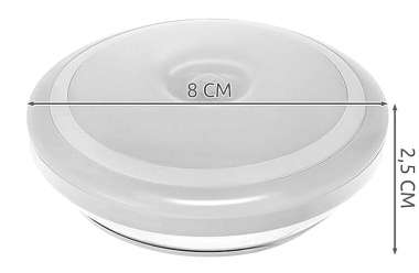 Izoxis LED Φωτιστικό Σποτάκι για Ντουλάπες με Τροφοδοσία Μπαταρίας και Αισθητήρα Κίνησης