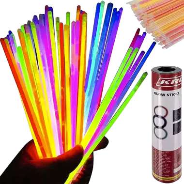 Glow stick βραχιόλια Με 100 Τεμάχια, Ράβδοι Που Φωσφορίζουν