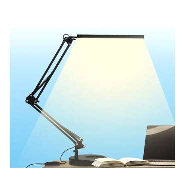 Izoxis LED Φωτιστικό Γραφείου σε Μαύρο Χρώμα