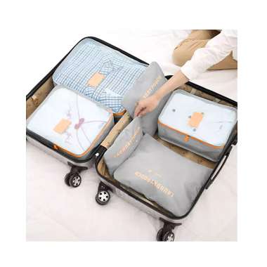 Trizand Θήκη Οργάνωσης Γκρι 6τμχ