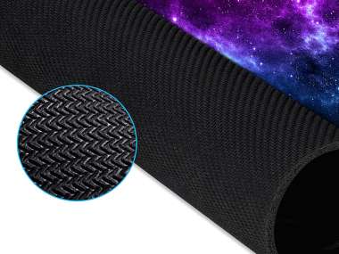 Olympus gaming mousepad (easy clean αντιολισθητική βάση για ποντίκι) XXL 90x40cm με θέμα το σύμπαν
