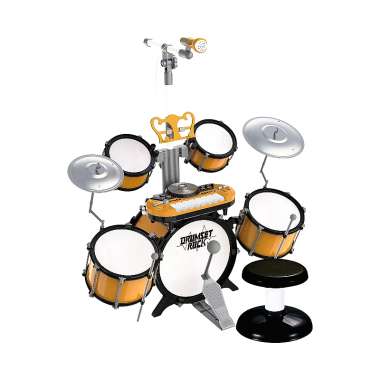 Παιδικό σετ Drums - Jazz Drum - 1902 - 215162 - Gold