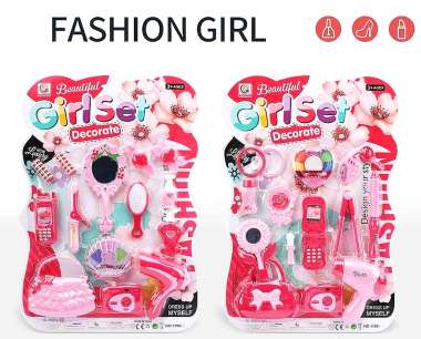 Παιδικό σετ ομορφιάς με τσαντάκι - 1199-7 - 917268